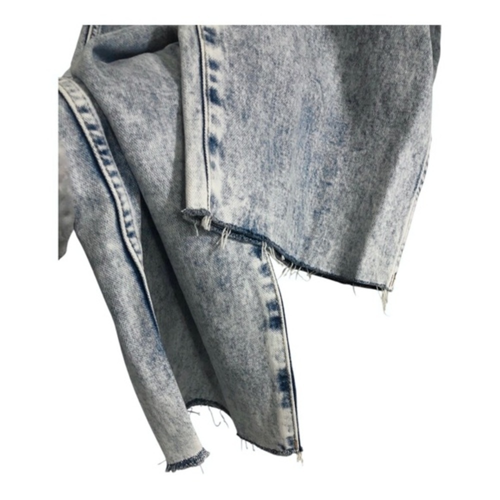 Wrangler Barrel‎ 652 High Waist Frayed Hem Let It Go light wash Jeans Size 26x31 - Picture 10 of 15